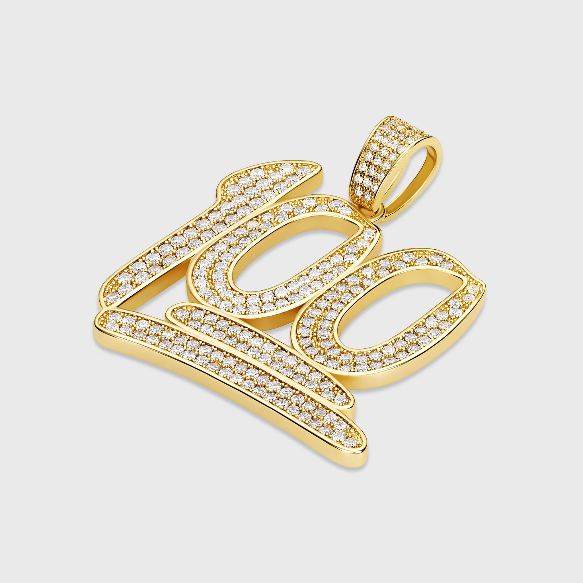 100 Pendant (Gold) - Image 3