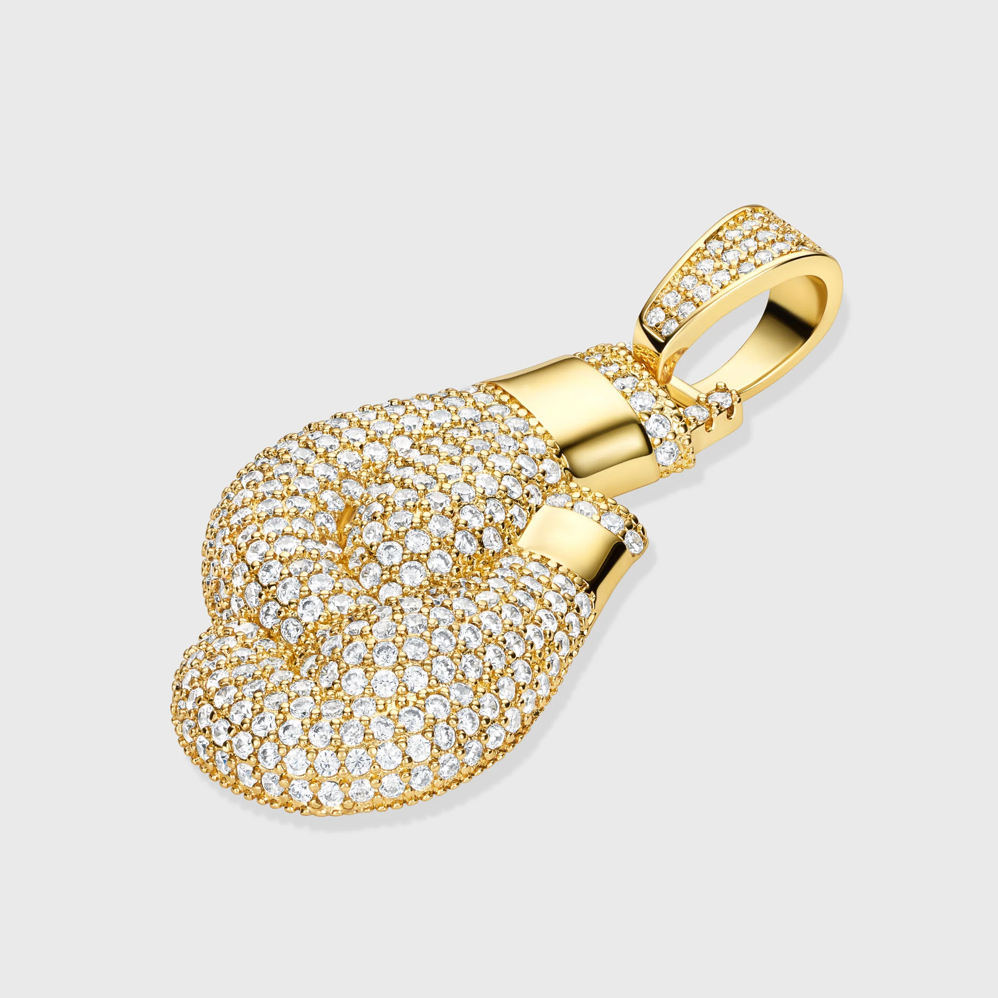 Boxing Gloves Pendant (Gold) - Image 3