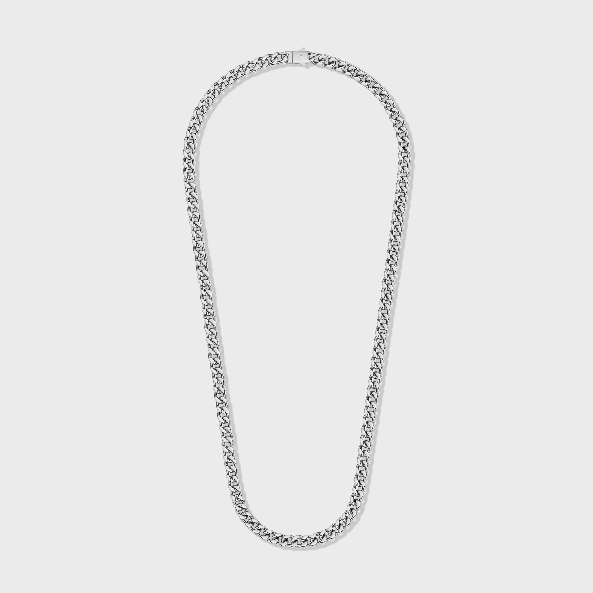 Cuban Link Chain (Silver) - 5mm - Image 4