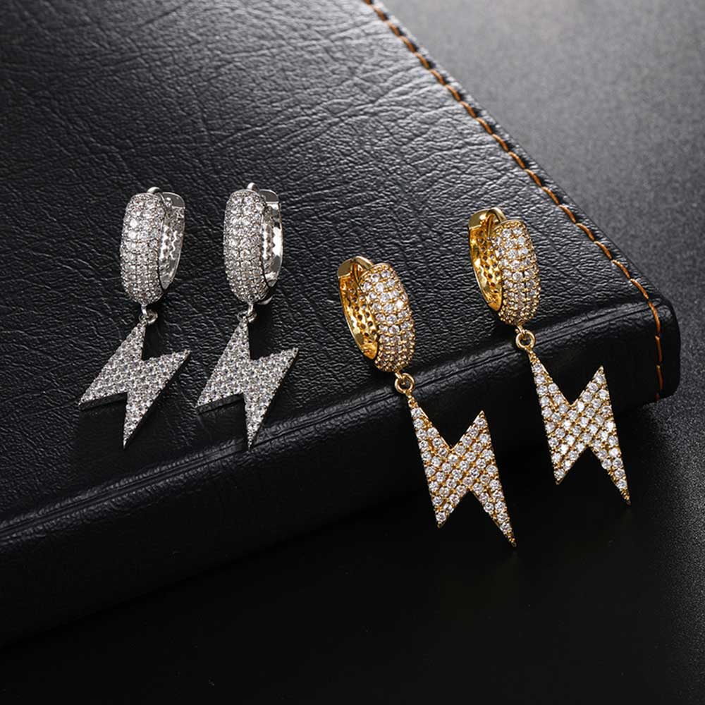 Fulgur Earrings (Silver) - Image 3