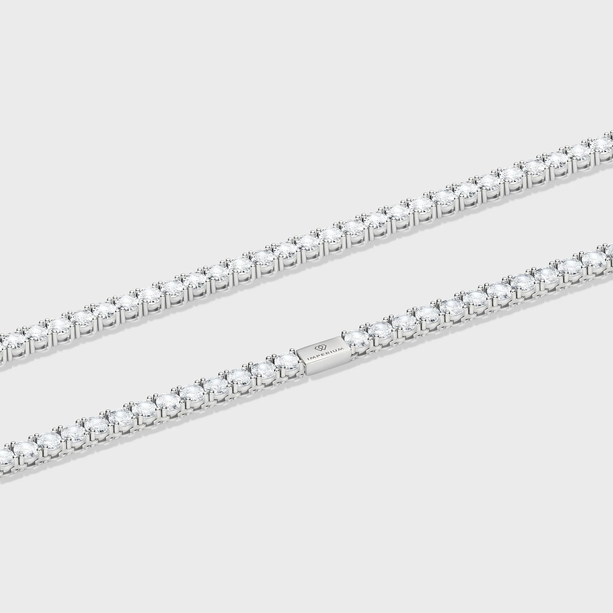 Tennis Chain (Silver) - 5mm - Image 4