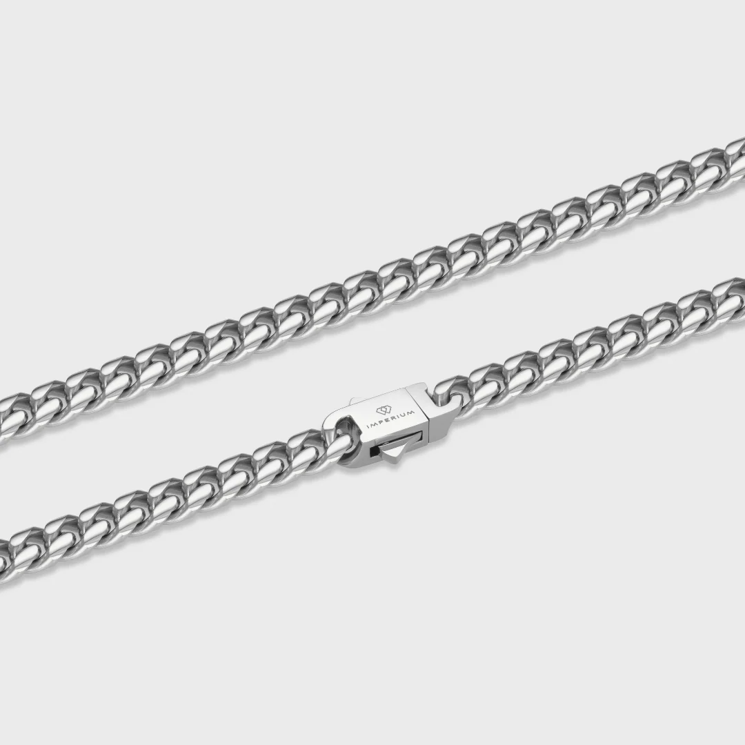 Women's Cuban Chain (Silver) - 5mm - Image 3
