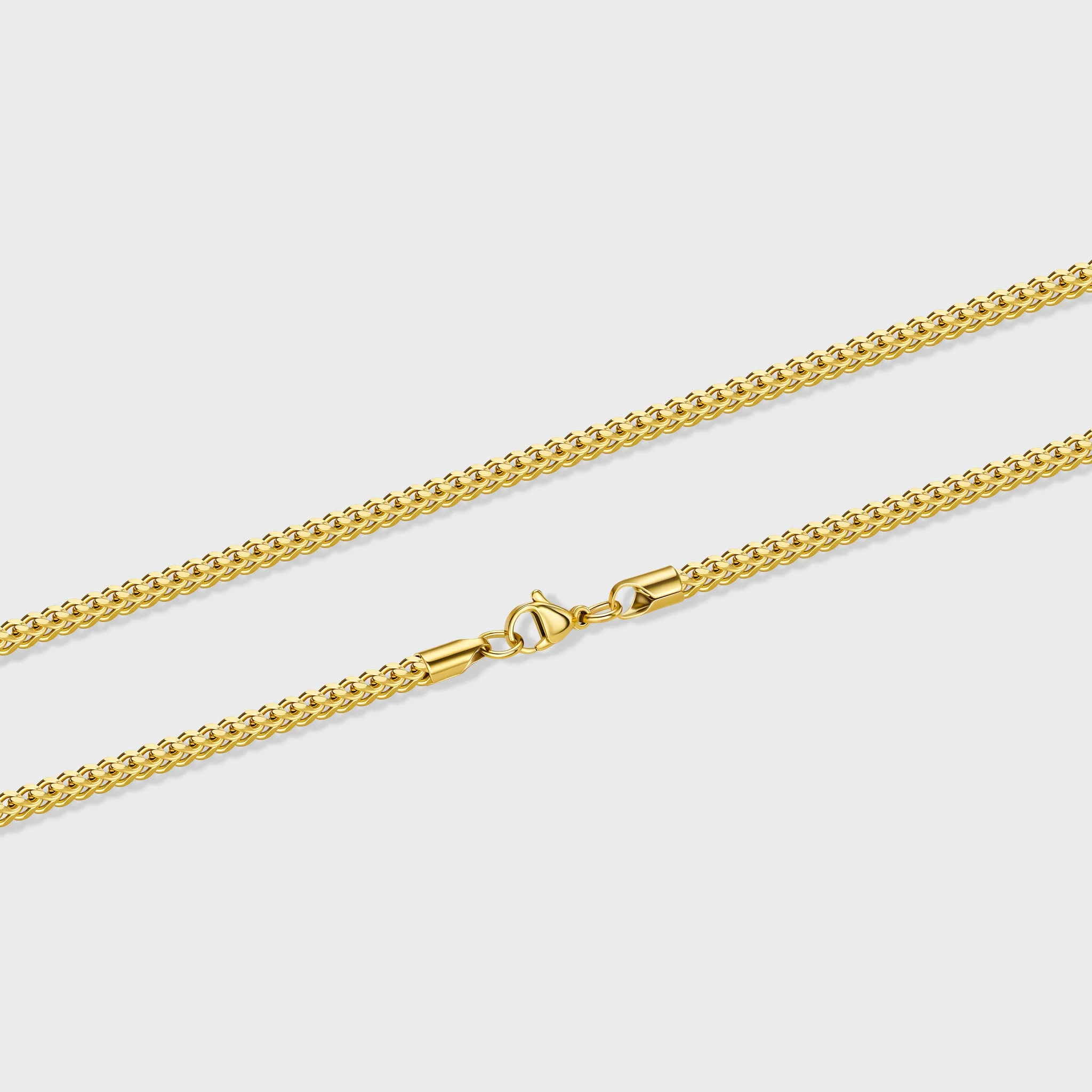 Women's Franco Chain (Gold) - 3mm - Image 3