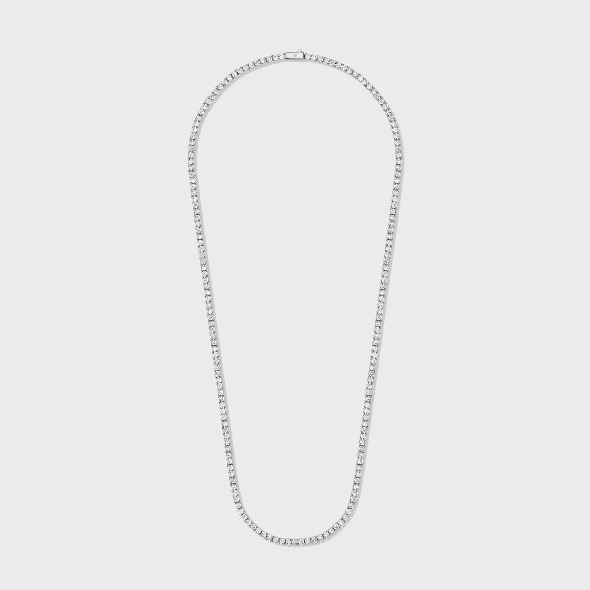 Women's Tennis Chain (Silver) - 3mm - Image 4